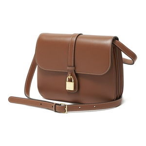 Celine Medium Tabou Leather Shoulder Bag Brown